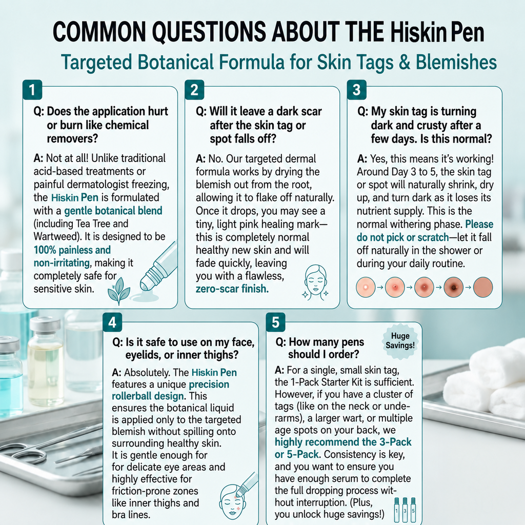 𝐇𝐈𝐒𝐊𝐈𝐍®👩‍⚕️ 𝟕-𝐃𝒂𝘆 𝐒𝗸𝐢𝐧 𝐓𝒂𝗴 & 𝐒𝐩𝙤𝐭 𝐄𝐫𝒂𝐬𝙚𝐫 Painless & Scar-Free Advanced Imperfection Removal Rollerball Pen